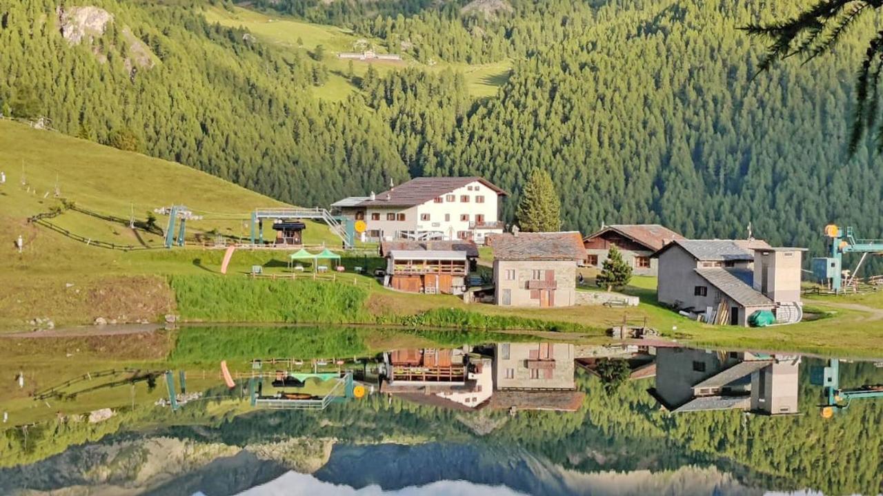 Bar del Lago Chamois Exterior foto